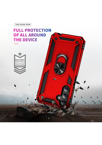 Samsung Galaxy A15 5g Pc+ Tpu Şok Geçirmez Telefon Kapağı Kickstand ile (Yurt Dışından) fırsatları