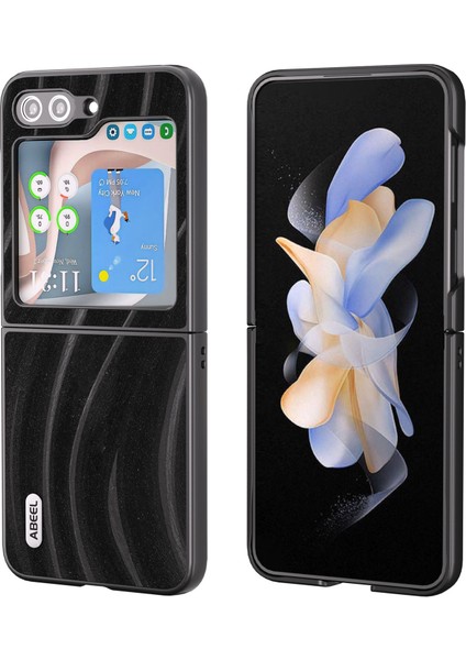 Samsung Galaxy Z Flip6 5g Pu Deri Kaplamalı Pc Telefon Kapağı (Yurt Dışından)