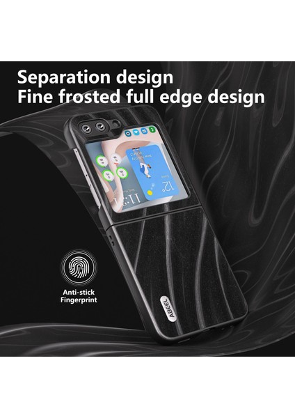 Samsung Galaxy Z Flip6 5g Pu Deri Kaplamalı Pc Telefon Kapağı (Yurt Dışından)