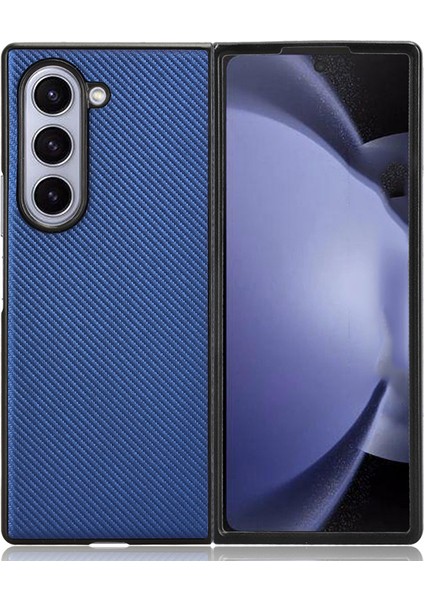 Samsung Galaxy Z Fold6 5g Pu Deri + Pc Düşmeye Dayanıklı Kabuk Karbon Fiber Doku (Yurt Dışından) fırsatları