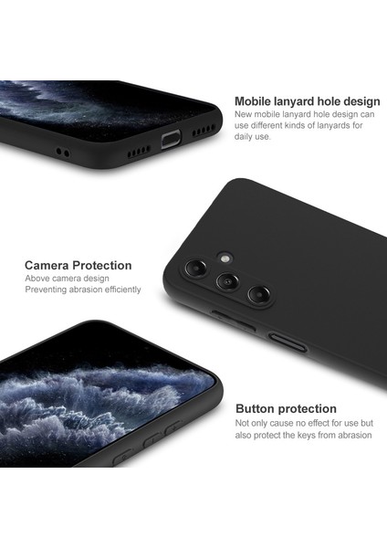 Samsung Galaxy A15 5g / A15 4g Çizgiye Karşı Çizelge Yumuşak Tpu Cep Telefonu Arka Kabuk (Yurt Dışından)