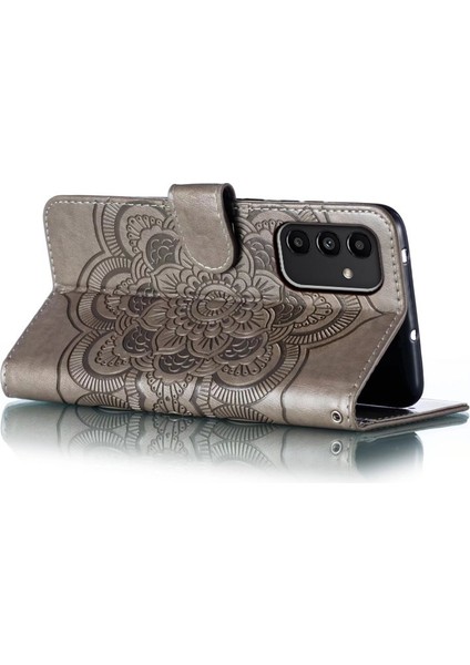 Samsung Galaxy A24 4g Pu Deri Cüzdan Stand Telefon Kabuğu Baskılı Dalgalı Anti (Yurt Dışından)