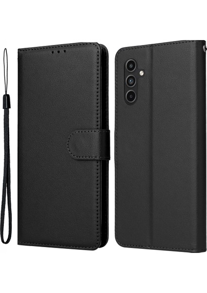 Samsung Galaxy A15 4g Pu Deri Standlı Telefon Koruyucusu, 3 Kart Yuvalı (Yurt Dışından)