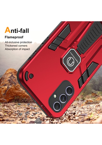 Samsung Galaxy A54 5g Slim-Fit Sert Pc Yumuşak Tpu Kickstand ile (Yurt Dışından)