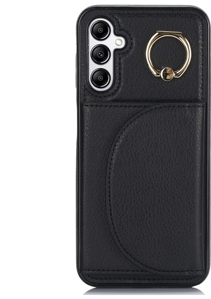 Samsung Galaxy A54 5g Telefon Kılıfı Yüzük Tutucu Kart Yuvaları Pu Deri Arka Kapak (Yurt Dışından)