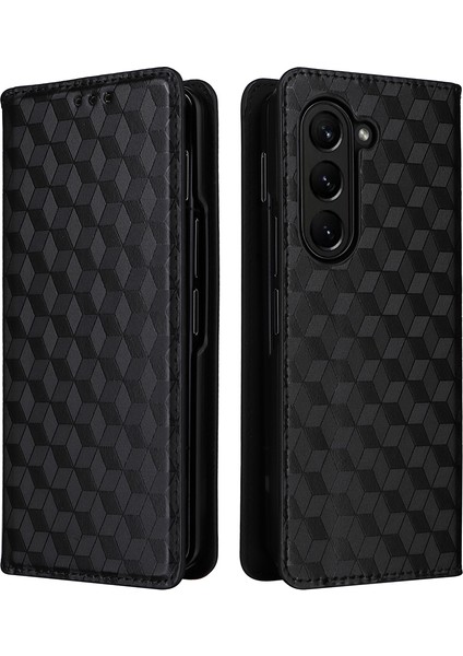 Samsung Galaxy Z Fold6 5g Cüzdan Pu Deri Telefon Kılıfı (Yurt Dışından)