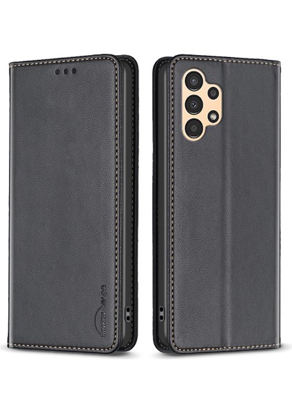 Samsung Galaxy A33 5g Pu Deri Folyo Kapak Kartı Yuvası Stand Telefon Kılıfı (Yurt Dışından)