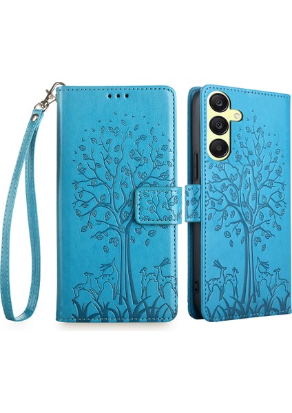 Samsung Galaxy A25 5g 3 Kart Yuvaları Strap ile Telefon Koruyucusu (Yurt Dışından)
