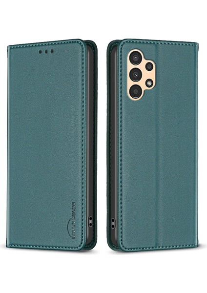 Samsung Galaxy A33 5g Pu Deri Folyo Kapak Kartı Yuvası Stand Telefon Kılıfı (Yurt Dışından)
