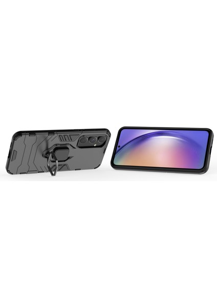 Samsung Galaxy A55 5g Anti-Drop Pc + Tpu Ring Kickstand Telefon Kabuğu (Yurt Dışından) modelleri