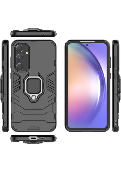 Samsung Galaxy A55 5g Anti-Drop Pc + Tpu Ring Kickstand Telefon Kabuğu (Yurt Dışından) fırsatları
