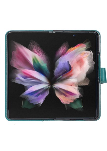 Samsung Galaxy Z Fold6 5g Eşkenar Dörtgen Cüzdan Pu Deri Telefon Kılıfı (Yurt Dışından) fiyatları