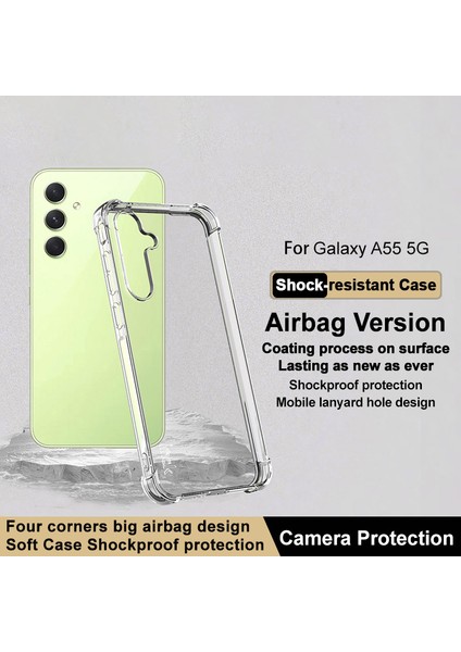 Samsung Galaxy A55 5g Tpu Hava Yastığı Tasarım Kapağı (Yurt Dışından) fiyatları