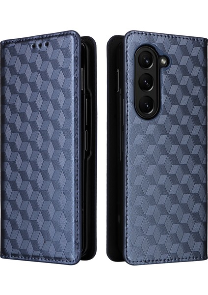 Samsung Galaxy Z Fold6 5g Cüzdan Pu Deri Telefon Kılıfı (Yurt Dışından)