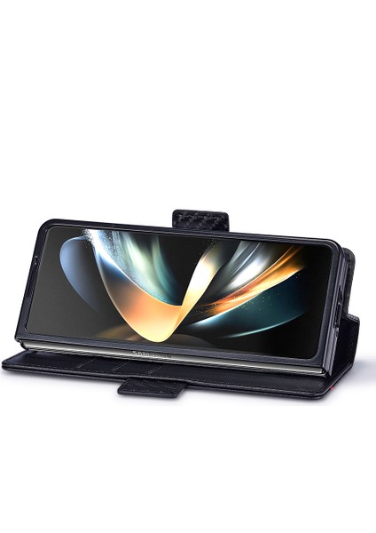 Samsung Galaxy Z Fold6 5g Karbon Fiber Doku Manyetik Kapatma Telefon Kapağı (Yurt Dışından) modelleri