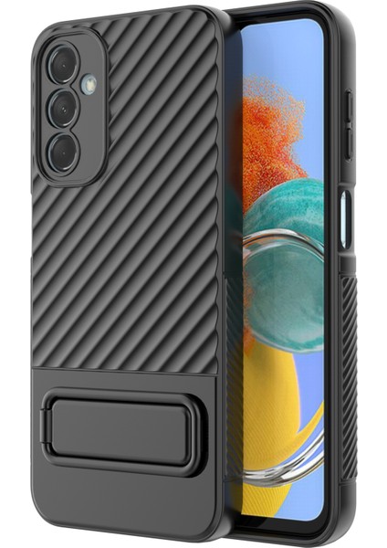 Samsung Galaxy M14 5g Esnek Tpu Telefon Kılıfı Gizli Kickstand Telefon Kapağı (Yurt Dışından)