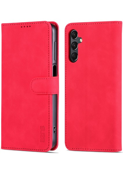 Samsung Galaxy A24 4g Şok Geçirmez Flip Deri Telefon Kapağı (Yurt Dışından)
