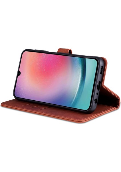 Samsung Galaxy A24 4g Şok Geçirmez Flip Deri Telefon Kapağı (Yurt Dışından) fiyatları