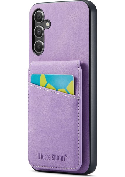 Samsung Galaxy A24 4g Pu+Tpu Çılgın At Doku Cep Telefonu Kapağı (Yurt Dışından)
