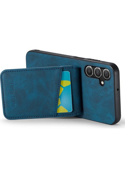 Samsung Galaxy A24 4g Pu+Tpu Çılgın At Doku Cep Telefonu Kapağı (Yurt Dışından) modelleri