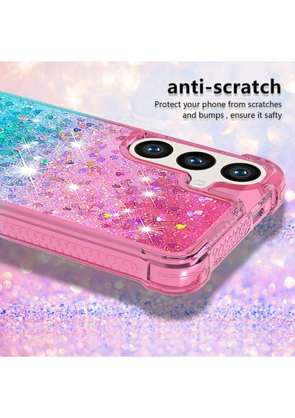 Samsung Galaxy S24+ Sıvı Sequins Gradyan Tpu Kapağı (Yurt Dışından) fırsatları