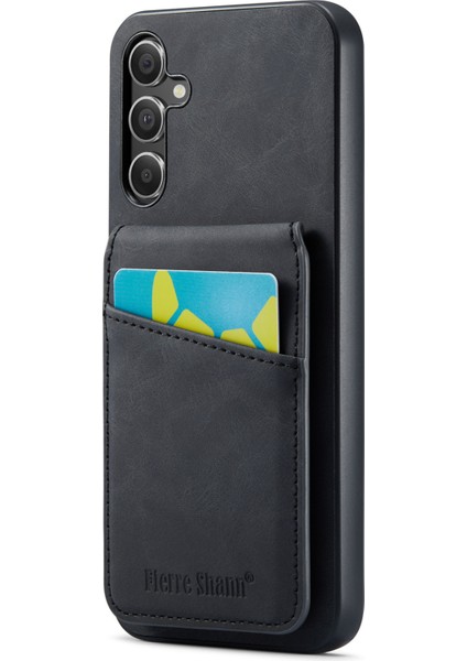 Samsung Galaxy A24 4g Pu+Tpu Çılgın At Doku Cep Telefonu Kapağı (Yurt Dışından)