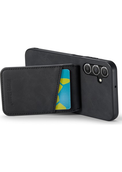 Samsung Galaxy A24 4g Pu+Tpu Çılgın At Doku Cep Telefonu Kapağı (Yurt Dışından) modelleri