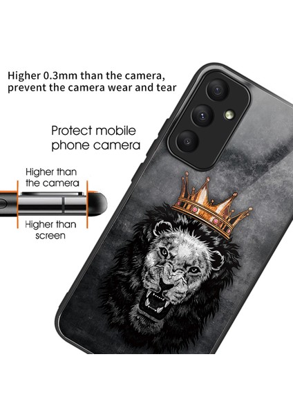 Samsung Galaxy A55 5g Temperli Cam Arka Kapak Desen Tasarım (Yurt Dışından) fiyatları