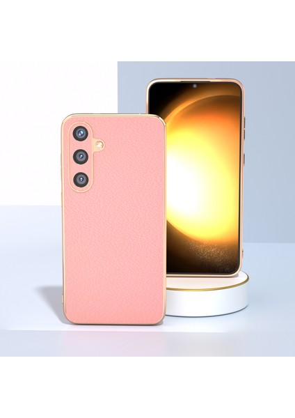 Samsung Galaxy S24 Galvanik Kılıf Hakiki Inek Derisi+Tpu+Pc Telefon Kapağı (Yurt Dışından) indirimleri