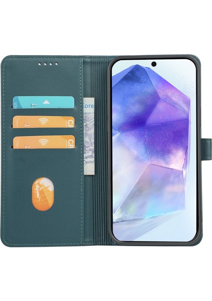 Samsung Galaxy A16 Manyetik Toka Deri Telefon Kılıfı (Yurt Dışından) fiyatları
