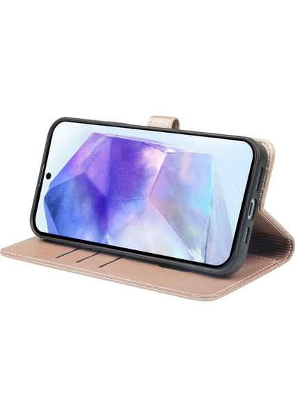 Samsung Galaxy A16 Manyetik Toka Deri Telefon Kılıfı (Yurt Dışından) modelleri