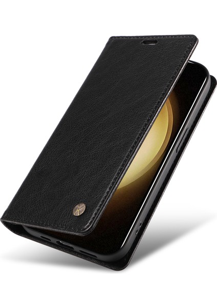 Samsung Galaxy S23+ Deri Cüzdan Litchi Doku Telefon Kabuğu (Yurt Dışından) indirimleri