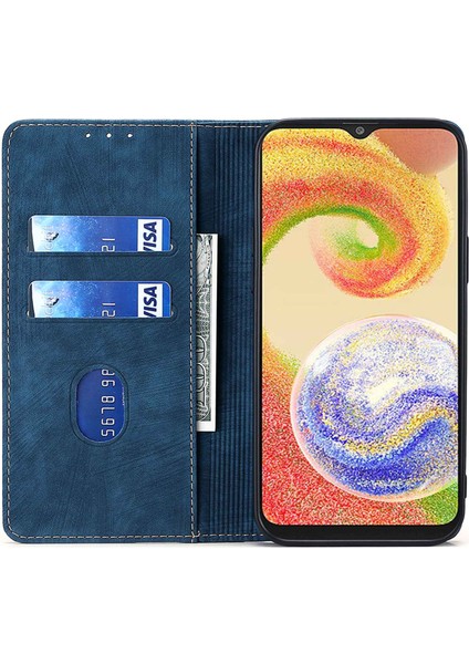 Samsung Galaxy M14 5g Dokulu Telefon Kapağı, Stand Rfıd Engelleme Cüzdanı Manyetik Deri Flip Case (Yurt Dışından) modelleri
