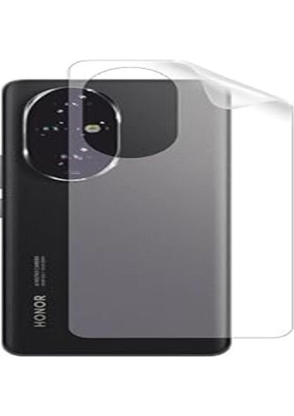 Honor 200 Pro ile Uyumlu Mat Tpu Arka Kaplama 360