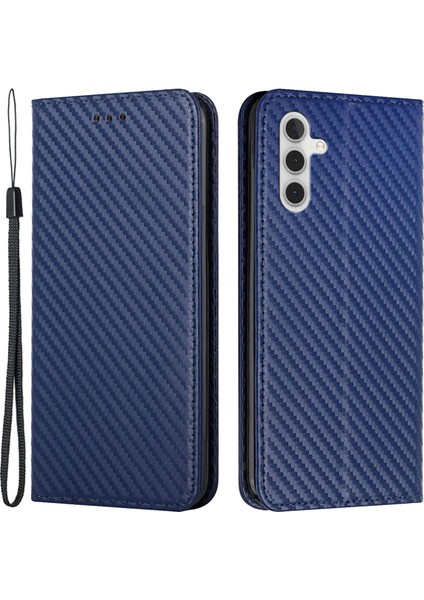 Samsung Galaxy A25 5g Manyetik Kasa Deri Flip Stant Örtüsü (Yurt Dışından)