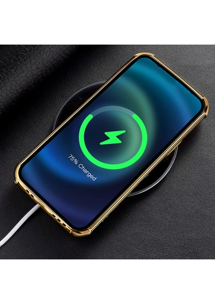 Samsung Galaxy A15 4g/5g Timsah Dokusu 6d Elektrapkülleme Telefon Kapağı (Yurt Dışından)
