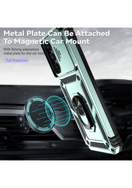 Samsung Galaxy S23 Fe Kılıf Slayt Kamera Koruma Kickstand Telefon Kapağı (Yurt Dışından) modelleri