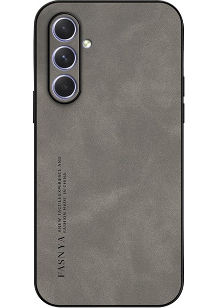 Samsung Galaxy A55 5g Darbeye Dayanıklı Kılıf Tpu + Pu Cilt Dokunuşlu Ince Telefon Kılıfı (Yurt Dışından)