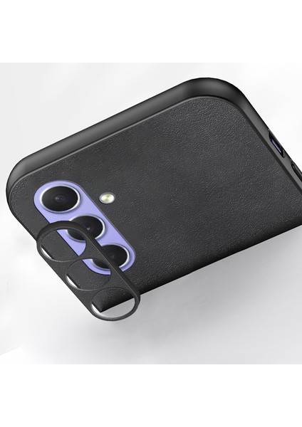 Samsung Galaxy A55 5g Darbeye Dayanıklı Kılıf Tpu + Pu Cilt Dokunuşlu Ince Telefon Kılıfı (Yurt Dışından) indirimleri