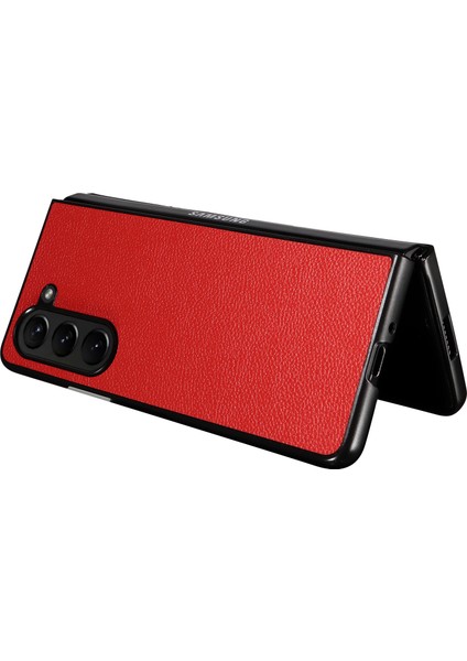 Samsung Galaxy Z Fold6 5g Litchi Doku Deri Kaplamalı Pc Telefon Kapağı (Yurt Dışından) modelleri