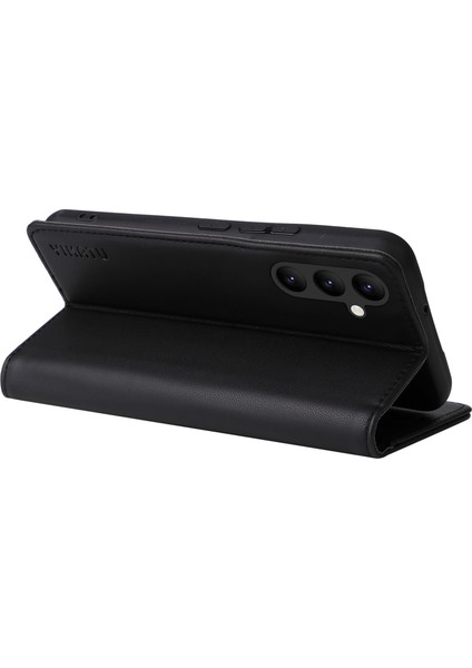Samsung Galaxy A25 5g / A24 4g Manyetik Kapanış Telefon Kapağı Pu Deri Cüzdan Stand Kabuğu (Yurt Dışından) fırsatları
