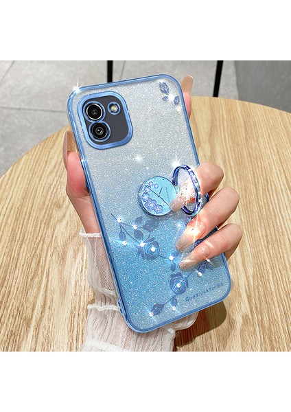 Samsung Galaxy A03 Ring Kickstand Moda Tpu Telefon Kapağı (Yurt Dışından) fiyatları