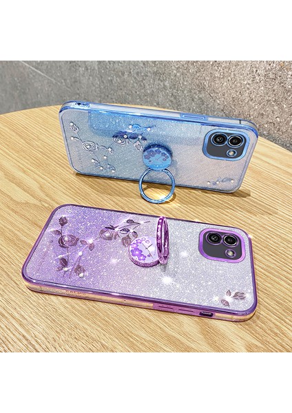 Samsung Galaxy A03 Ring Kickstand Moda Tpu Telefon Kapağı (Yurt Dışından) modelleri