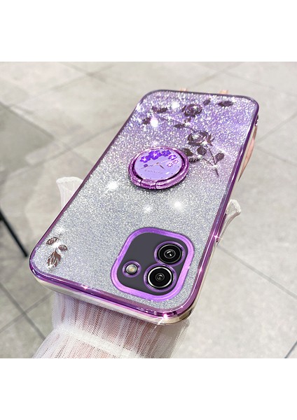 Samsung Galaxy A03 Ring Kickstand Moda Tpu Telefon Kapağı (Yurt Dışından) fırsatları