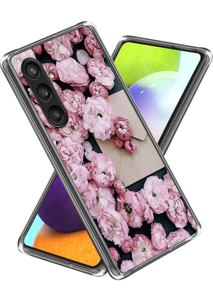 Samsung Galaxy S23 Fe Kabuk Şok Emici Desen Telefon Kapağı Tpu Kılıfı (Yurt Dışından)