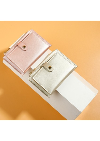 Kadın Kart Sahibinin Anahtar Cüzdan Pu Fermuar Kese Kore Yaratıcı Mini Sikke Çanta, Inci Siyah (Yurt Dışından) fırsatları