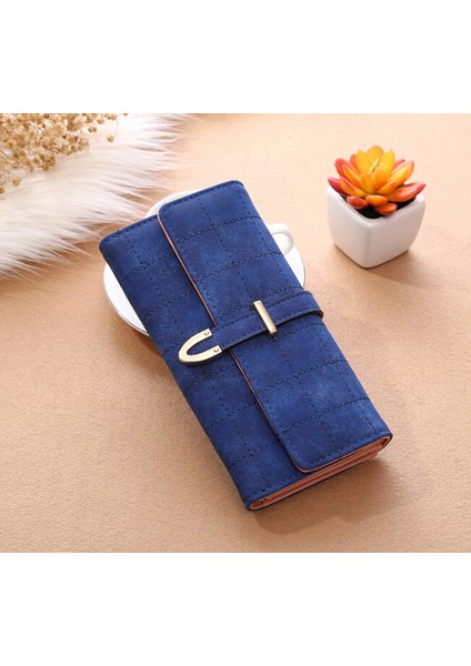 Kadın Cüzdan Uzun Ekose Pu Deri Moda Çile Bozuk Para Cüzdanı Telefonu Çanta Kart Sahipleri Kadın Cüzdan Kızlar Bayanlar Için (Yurt Dışından) fiyatları