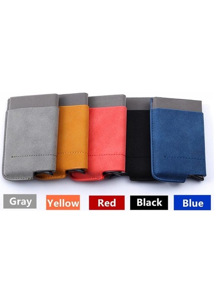 2021 Erkek Ve Iş Kredi Kartı Tutucu Cüzdan Cep 6 Kart Pop Up Kart Kılıfı Kart Cüzdanı (Yurt Dışından) fiyatları