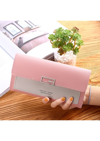 Kadın Cüzdan Uzun Lüks Kare Şekli Kadın Çile Fermuar Bozuk Para Çantaları Para Klip Kart Tutucu Bayanlar Çanta Telefon Debriyaj Çanta (Yurt Dışından) fiyatları