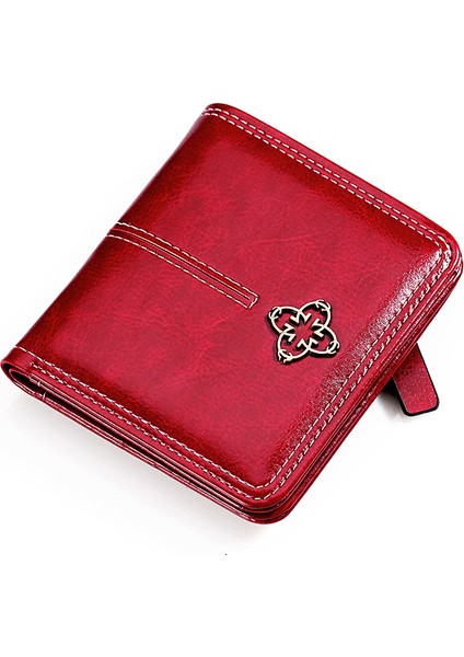 Kadın Kısa Pu Cüzdan Büyük Kapasiteli Katlanır Cüzdan Bozuk Para Cüzdanı Kart Sahibinin Küçük Taze Cüzdan Moda Pu Debriyaj Bozuk Para Cüzdanı (Yurt Dışından) modelleri